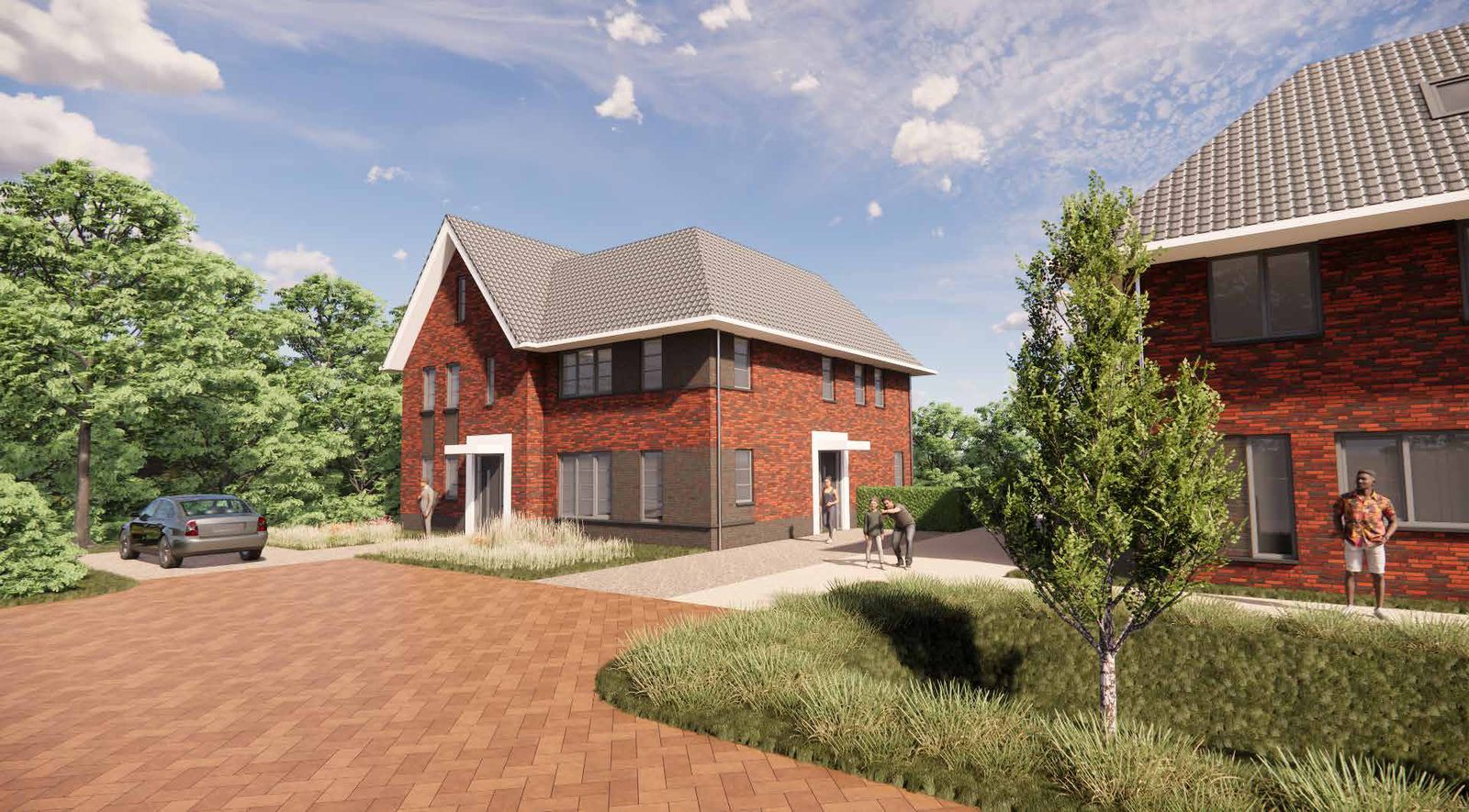 Twee-onder-een-kapwoningen